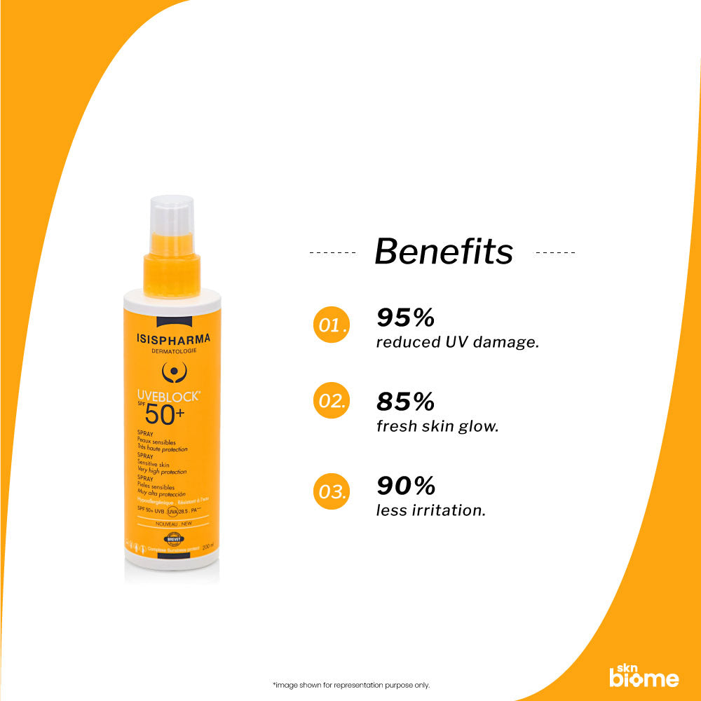 ISIS Pharma UVE Block Spray Sunscreen SPF 50+ PA++++