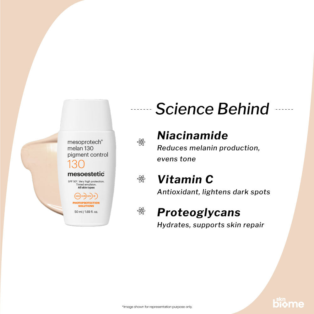 Mesoestetic Mesoprotech Melan 130+ Pigment Control Sunscreen