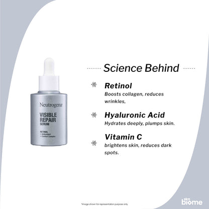 Neutrogena Visible Repair Serum With Retinol