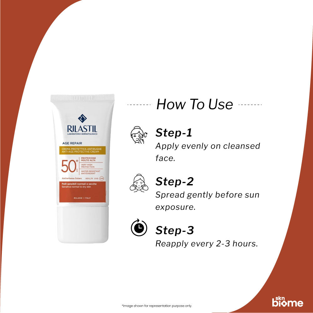 Rilastil Age Repair Anti-Age Protective Cream Sunscreen SPF 50+
