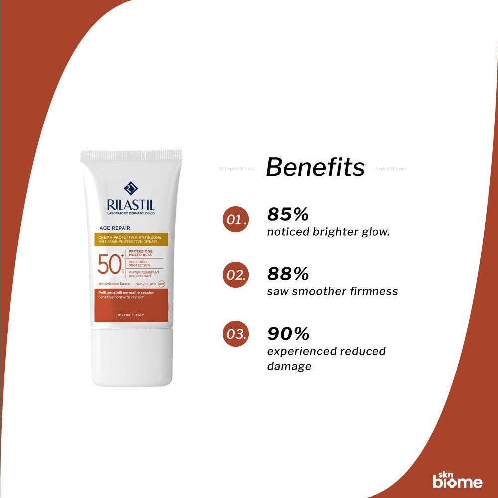 Rilastil Age Repair Anti-Age Protective Cream Sunscreen SPF 50+