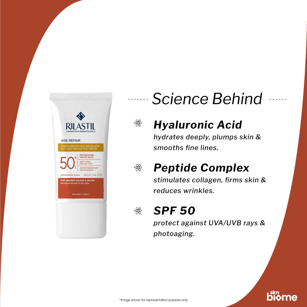 Rilastil Age Repair Anti-Age Protective Cream Sunscreen SPF 50+